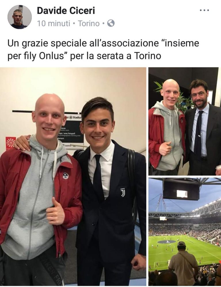 Un giorno allo juventus stadium - Associazione Insieme per ...